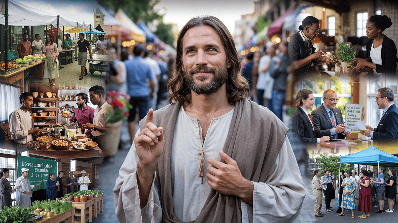Jesus solving inflation
