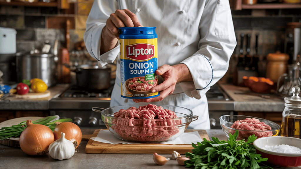 Lipton Onion Soup Mix Meatloaf