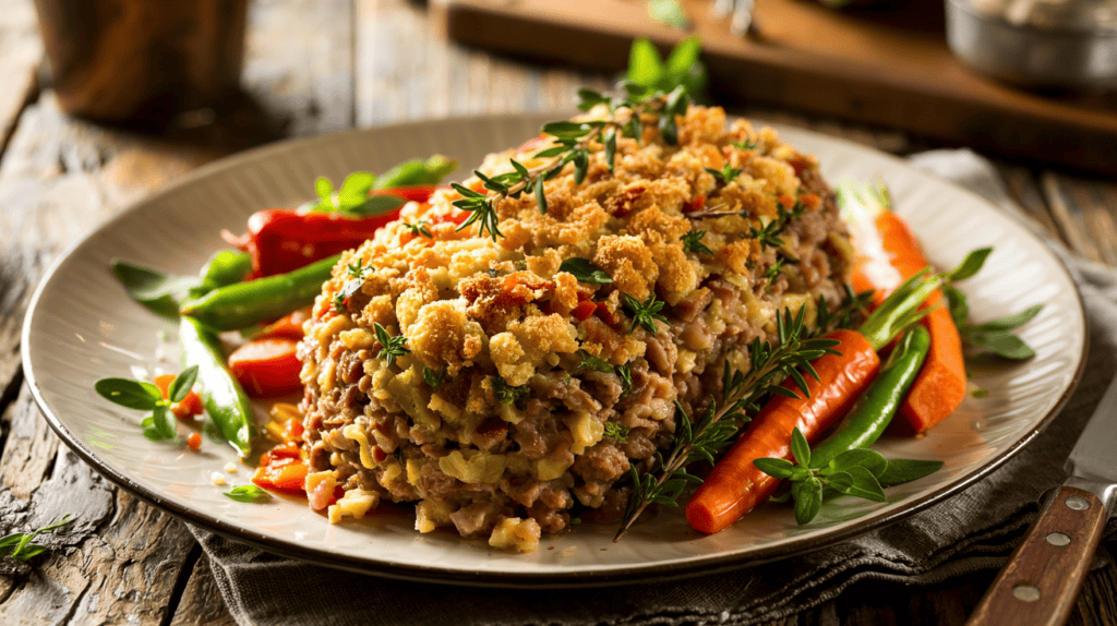 Panko breadcrumbs Meatloaf